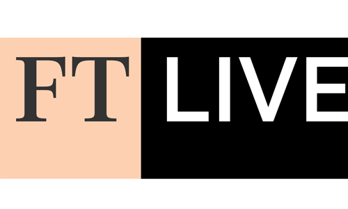 Financial Times FT Live logo representing corporate events that featured ROBO Sketch