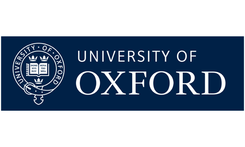Oxford University logo representing educational events and technology showcases featuring the ROBO Sketch AI drawing experience